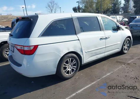 2013 Honda Odyssey Ex-L z USA, uszkodzony, nr VIN 5FNRL5H62DB055562